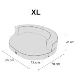 pelech loop sivá XL